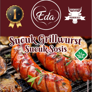 Eda Sucuk Grillwurst Halal – 500g | Orientalisch gewürzt, aus 100 % Rindfleisch